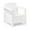 Кресло Альтернатива Ротанг плюс, 73 x 70 x 79 см, белое